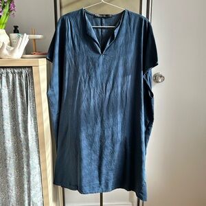 MEG Shop navy blue tunic dress